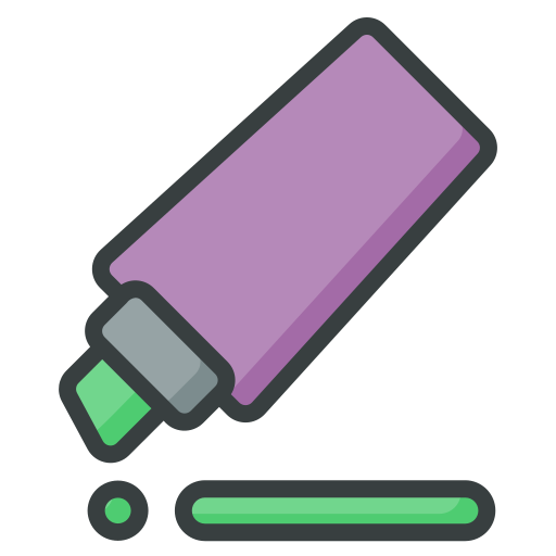 Highlighter free icon