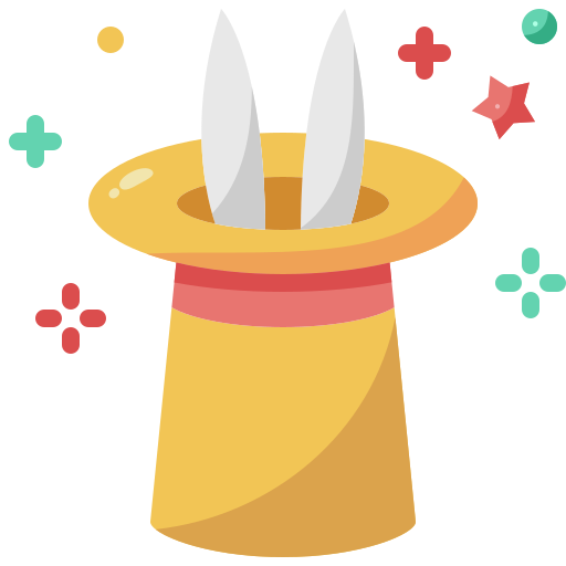 sombrero de mago icono gratis