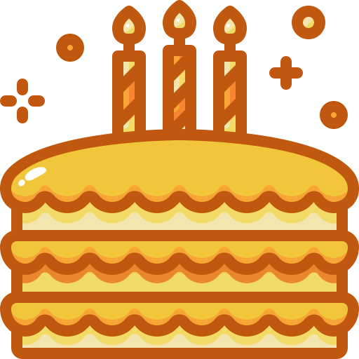 gâteau d'anniversaire Icône gratuit gâteau d'anniversaire Icône gratuit