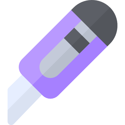 cortador icono gratis