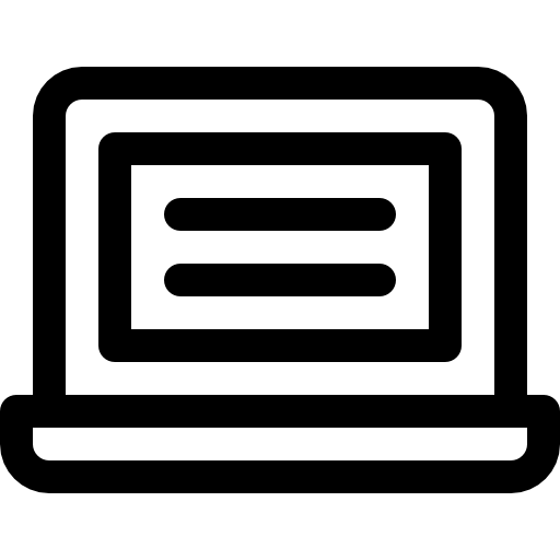 ordenador portátil icono gratis