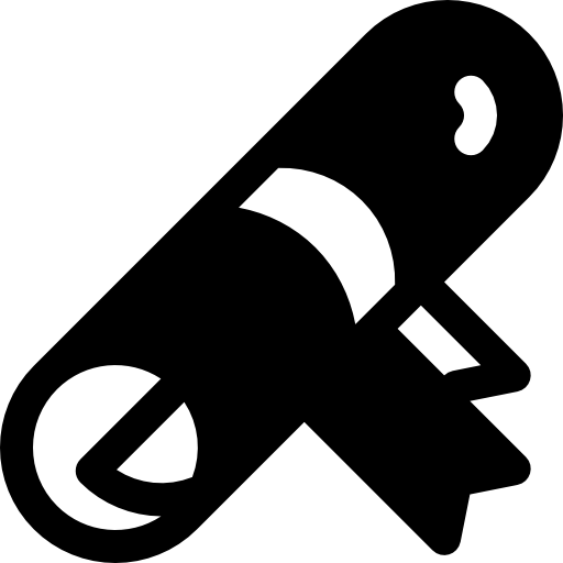 certificado icono gratis