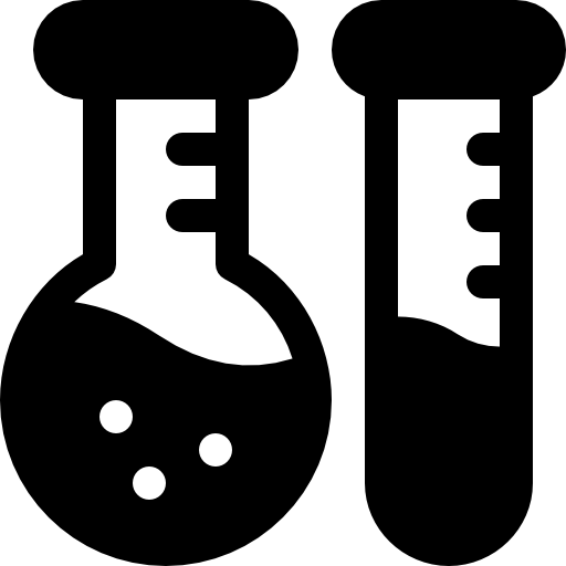Test tubes free icon