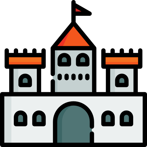 castelo grátis ícone castelo grátis ícone