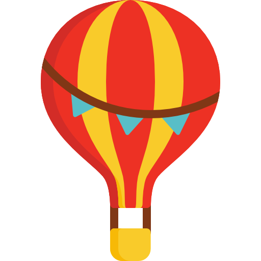 Hot air balloon - Free transport icons
