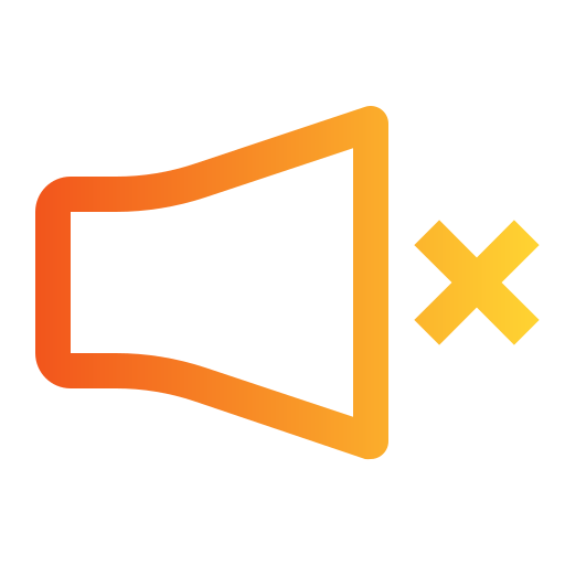 silencio icono gratis