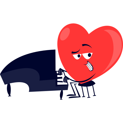 chanson d'amour gratuit sticker
