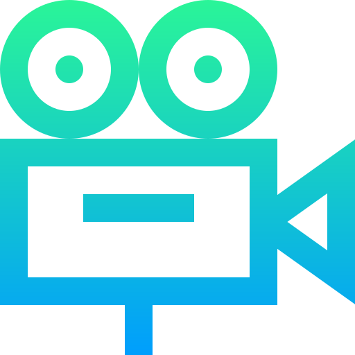 camara de video icono gratis