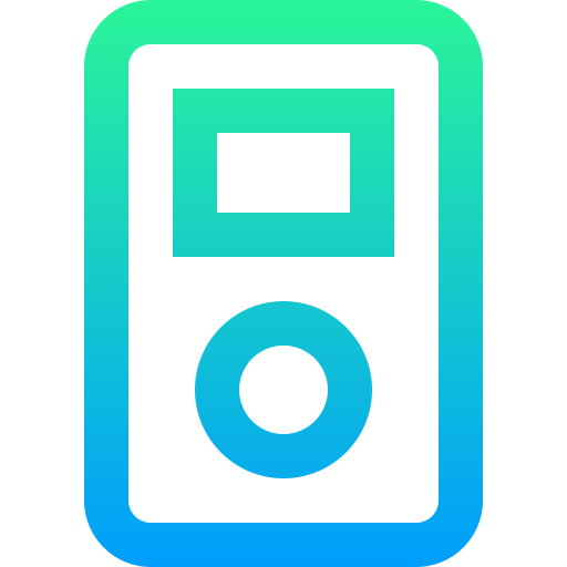 reproductor de música icono gratis