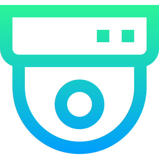 circuito cerrado de televisión icono gratis