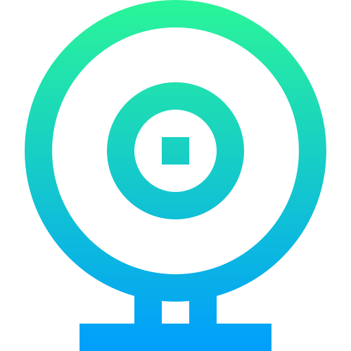 cámara web icono gratis