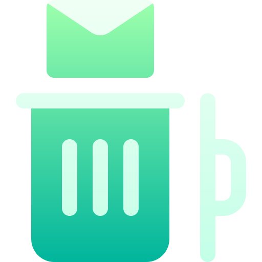 contenedor de basura icono gratis