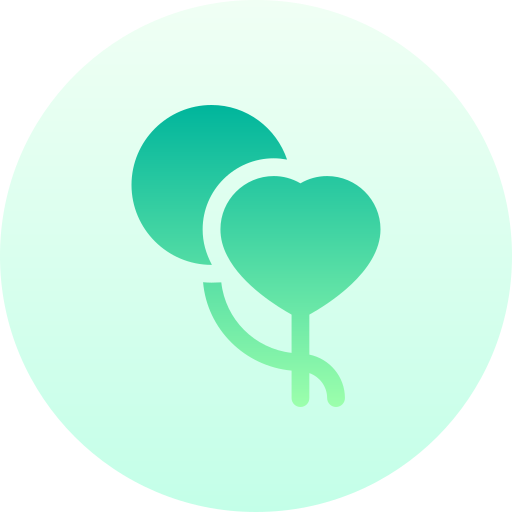 Надувные шары бесплатно иконка Надувные шары бесплатно иконка