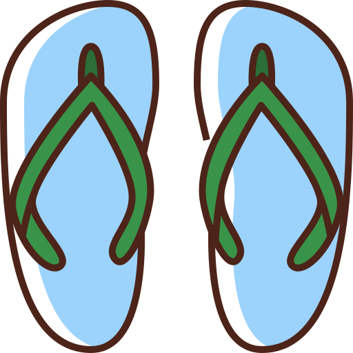 Flip flop Generic Color Omission icon