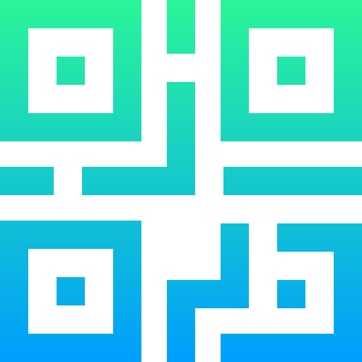 Qr code Super Basic Straight Gradient icon