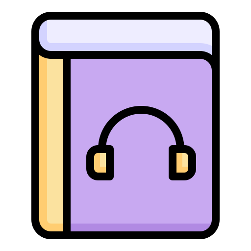 audio libro icono gratis