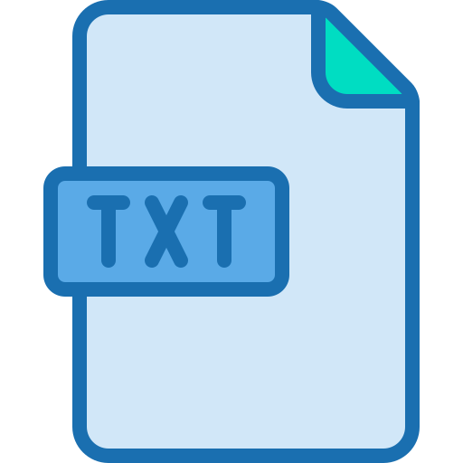 Txt file - Free files and folders icons