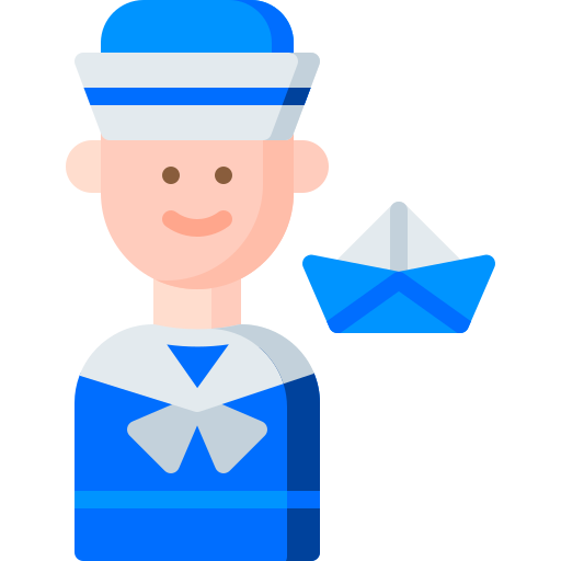 Sailor Generic Flat icon