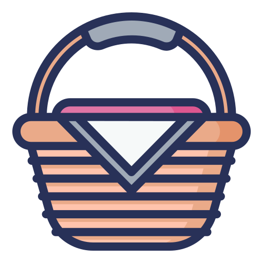 Basket Generic Outline Color icon