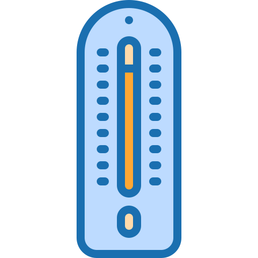 alta temperatura icono gratis