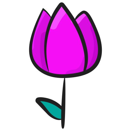 tulipán icono gratis