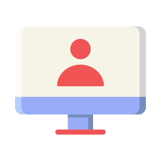 chat de video icono gratis