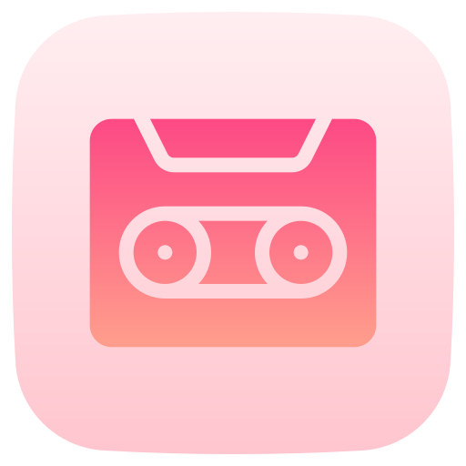 Cassette free icon
