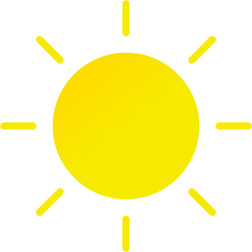 Sun Generic Flat Gradient icon