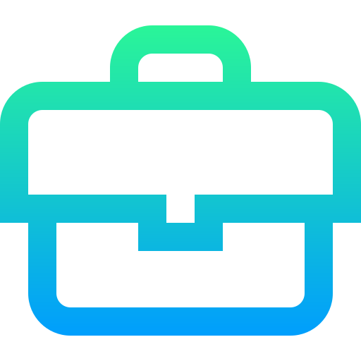 maletín icono gratis