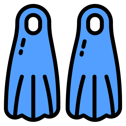 Fins free icon Fins free icon