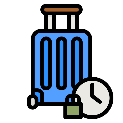 Luggage free icon Luggage free icon