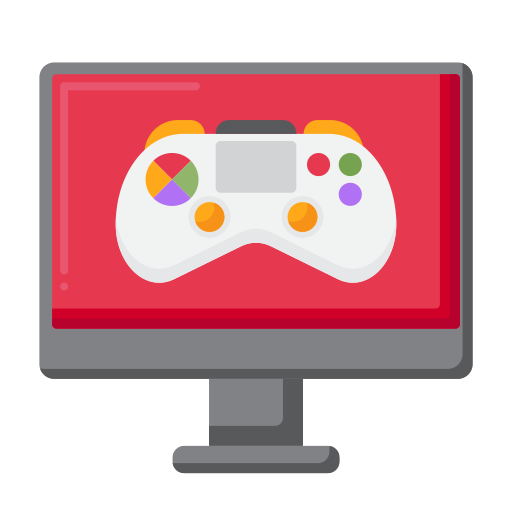 Computer game - Free electronics icons