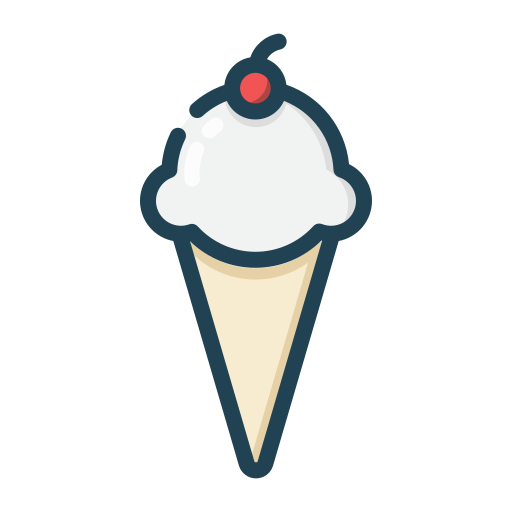 Ice cream cone free icon