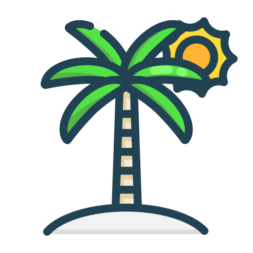 palmera icono gratis