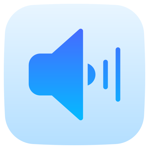 altavoz icono gratis