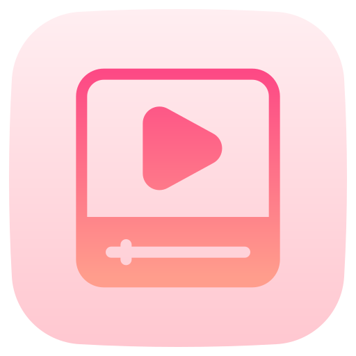 reproductor de video icono gratis