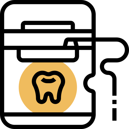 hilo dental icono gratis