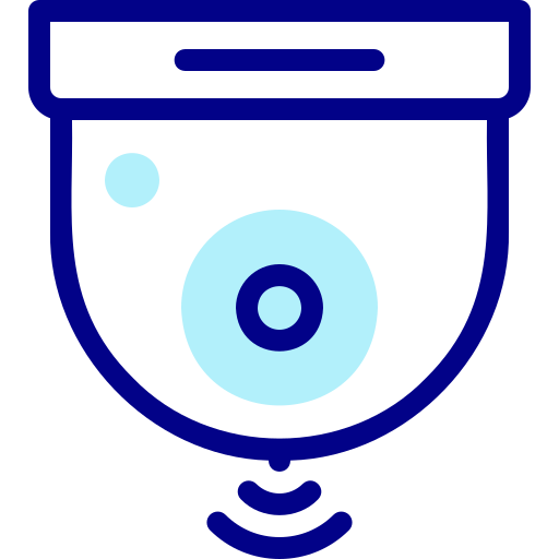 cámara de seguridad icono gratis