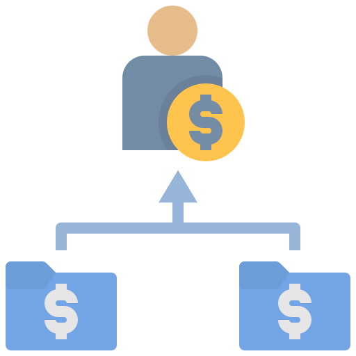 comisión icono gratis