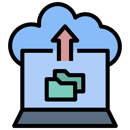 Cloud storage free icon