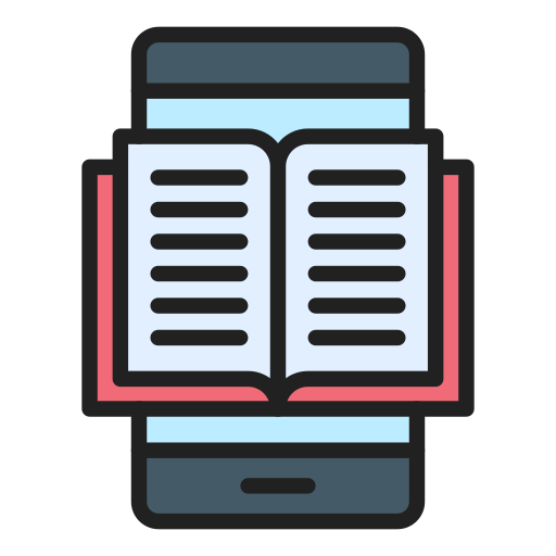 Ebook Generic Outline Color icon