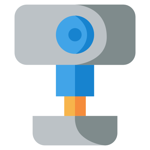 cámara web icono gratis