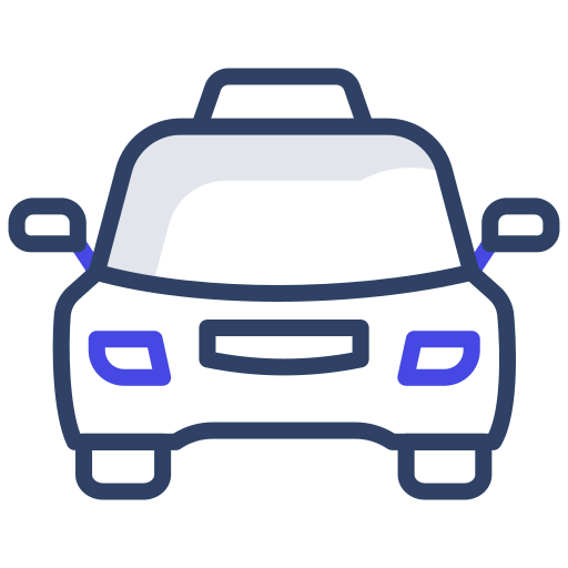 táxi grátis ícone