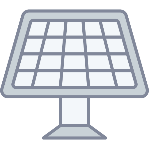 panel solar icono gratis