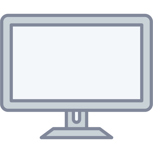 pantalla del monitor icono gratis