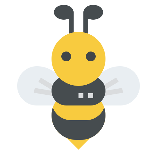 abeja icono gratis