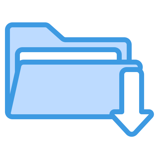 Folder Generic Blue icon