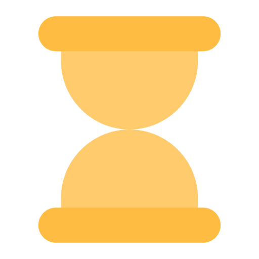Sand clock free icon Sand clock free icon