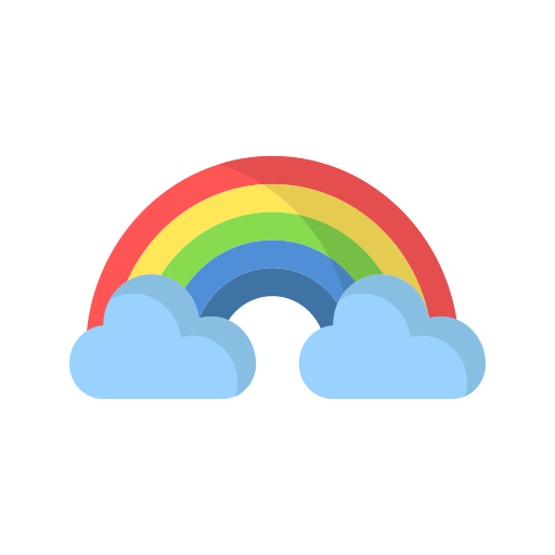 arcoiris icono gratis