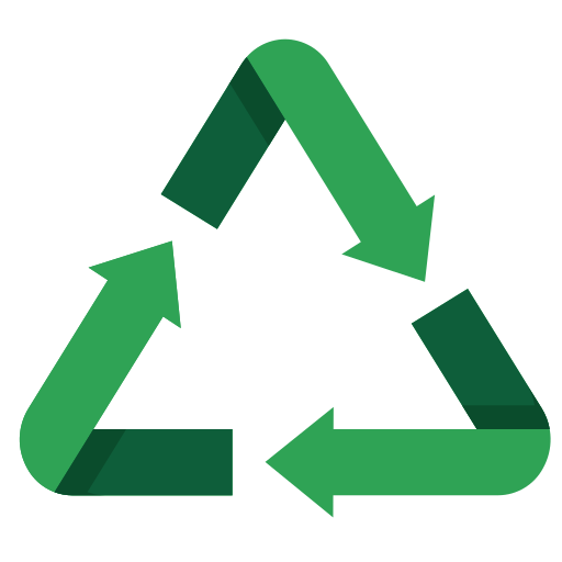 Recycle sign free icon Recycle sign free icon